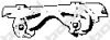 BOSAL 255-417 Rubber Strip, exhaust system